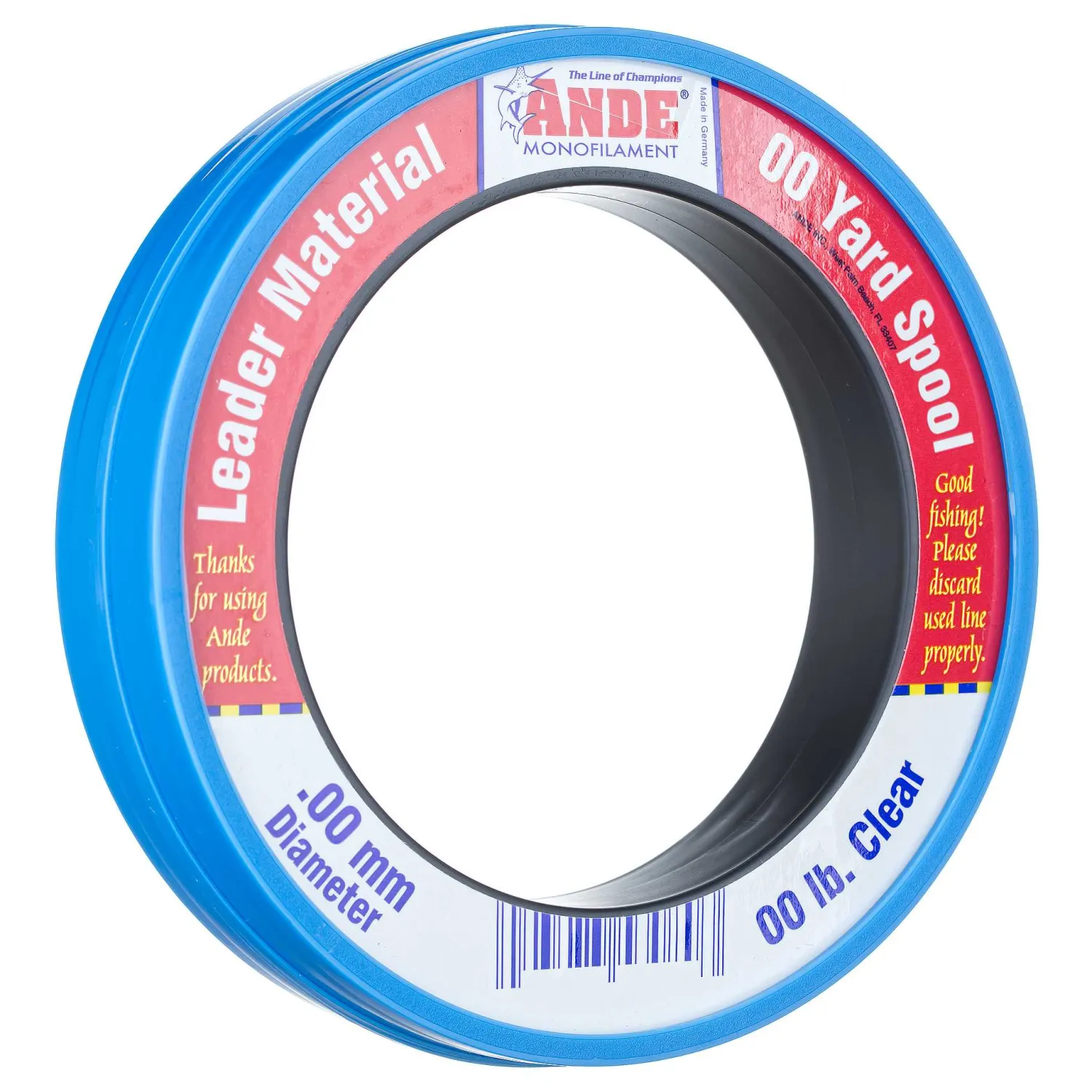 Ande Ande | Monofilament Leader- Monofilament Leader Clear