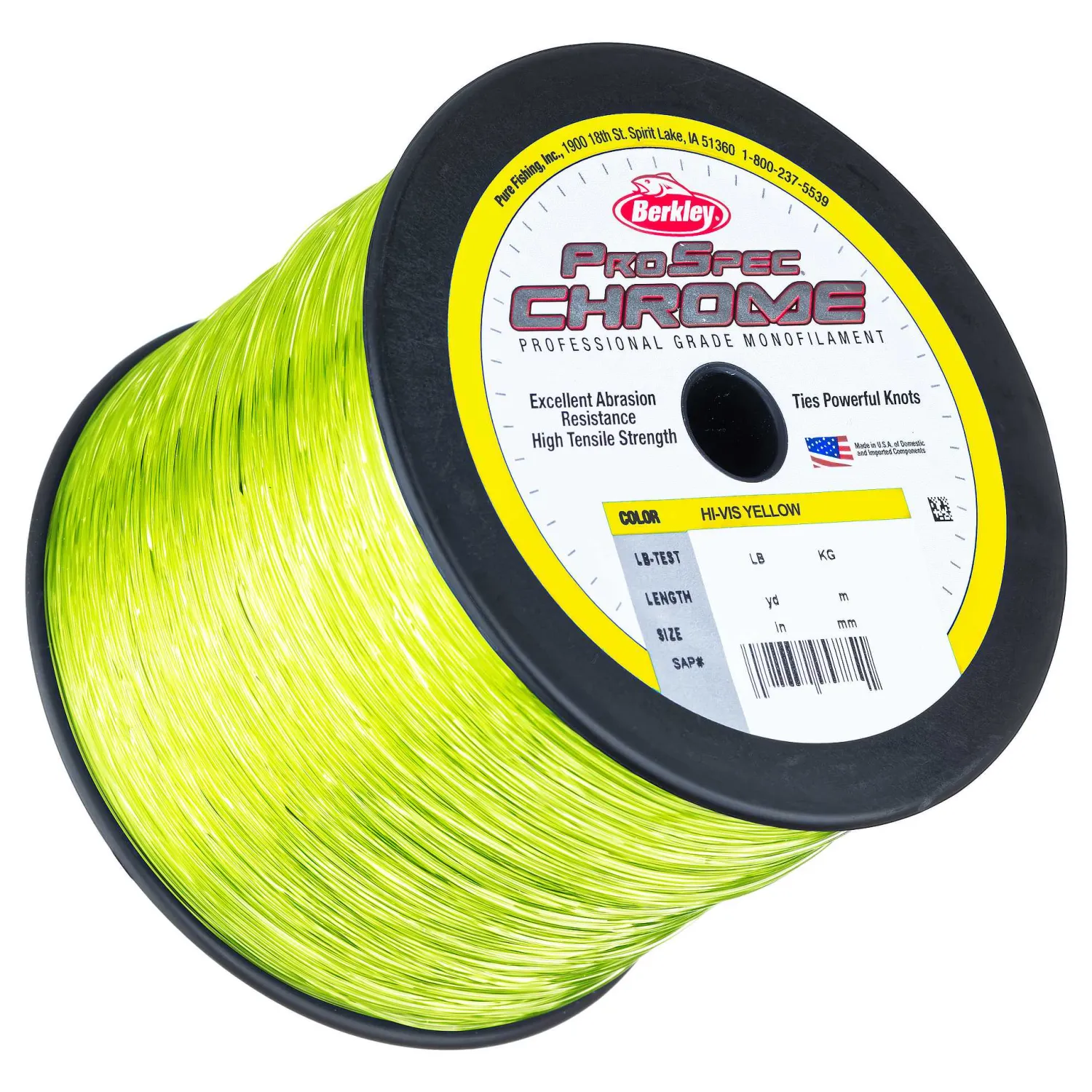 Berkley Monofilament Line | Berkley- ProSpec Chrome Professional Grade Monofilament