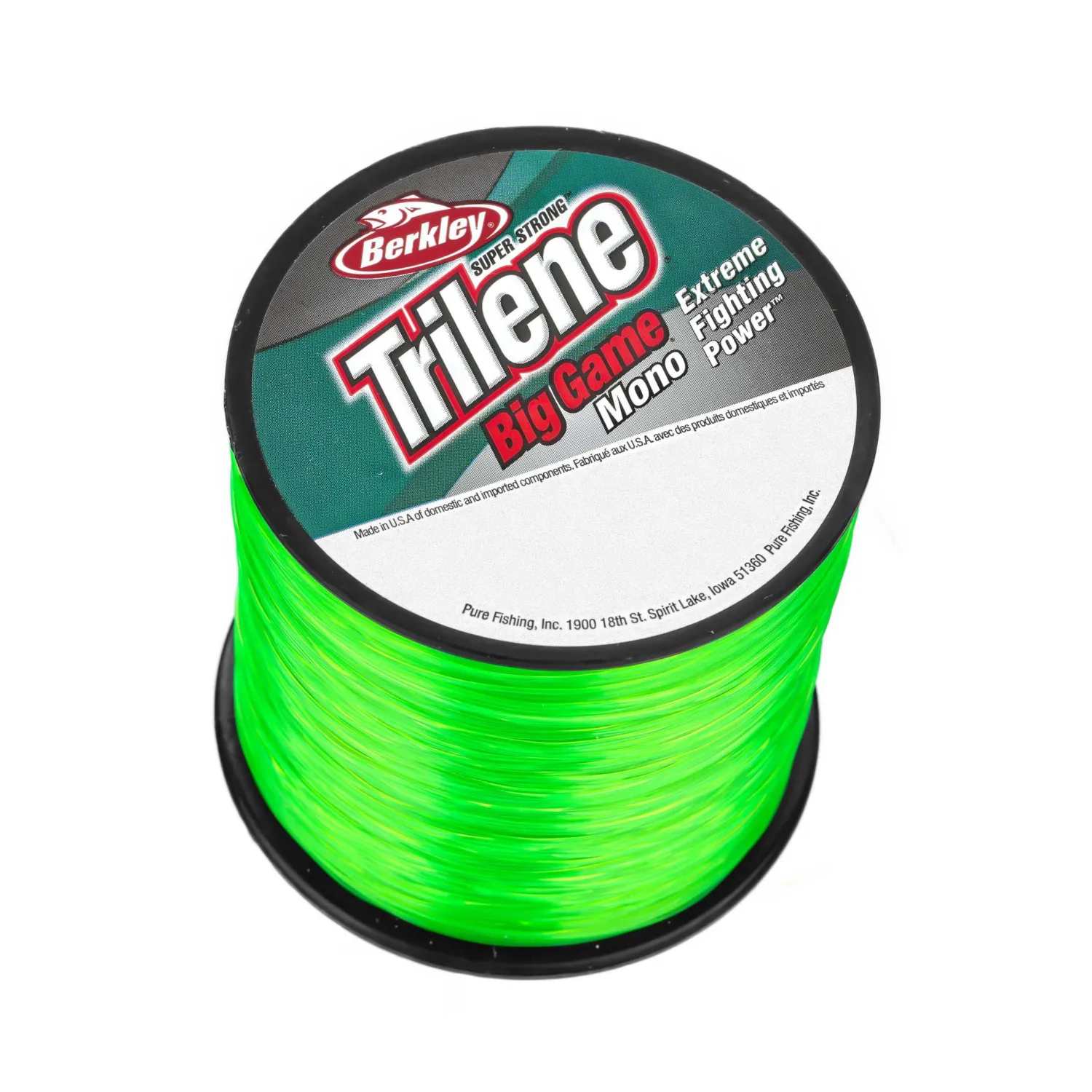 Berkley Monofilament Line | Berkley- Trilene Big Game Line Solar Green