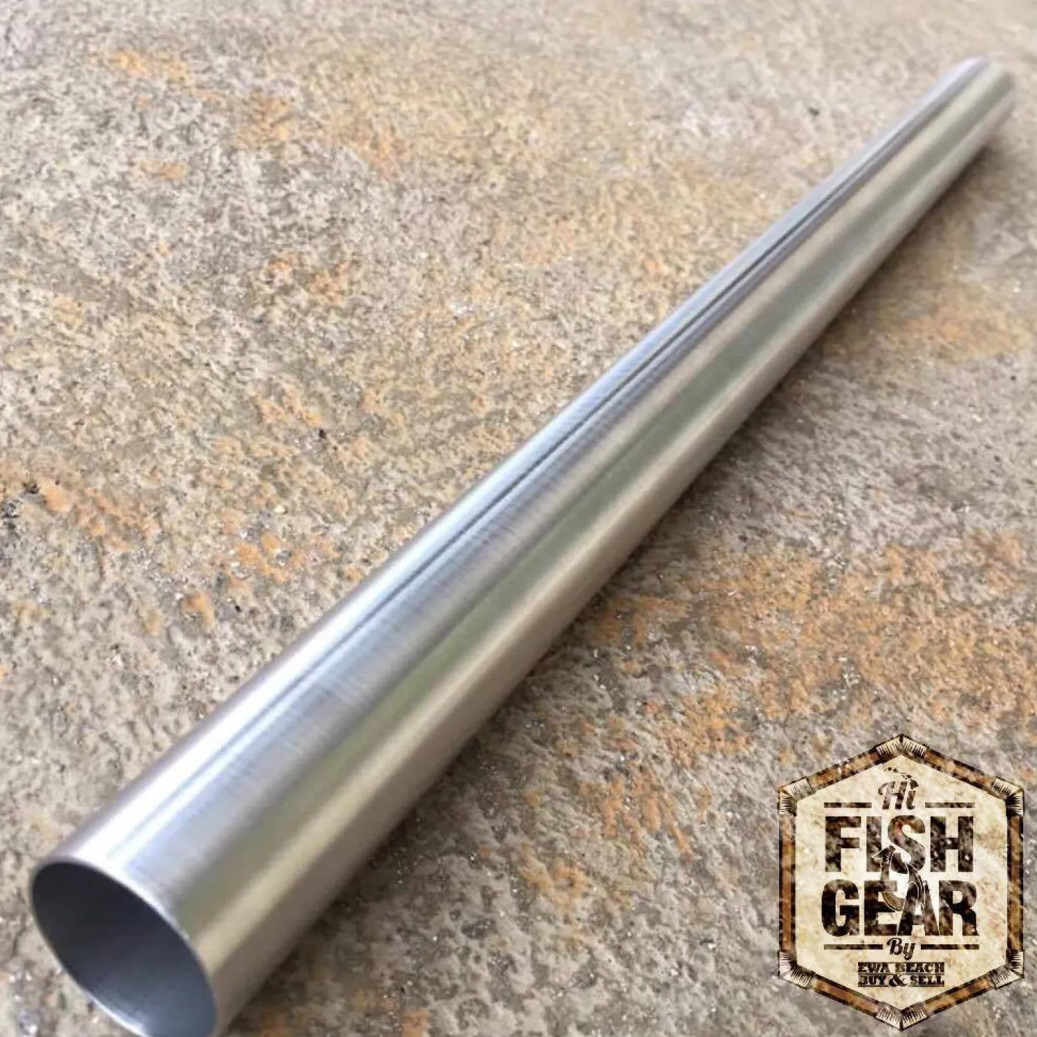 Blind Mullet Fabrications Rod Components-Blind Mullet 18" Stainless Steel Butt Caps