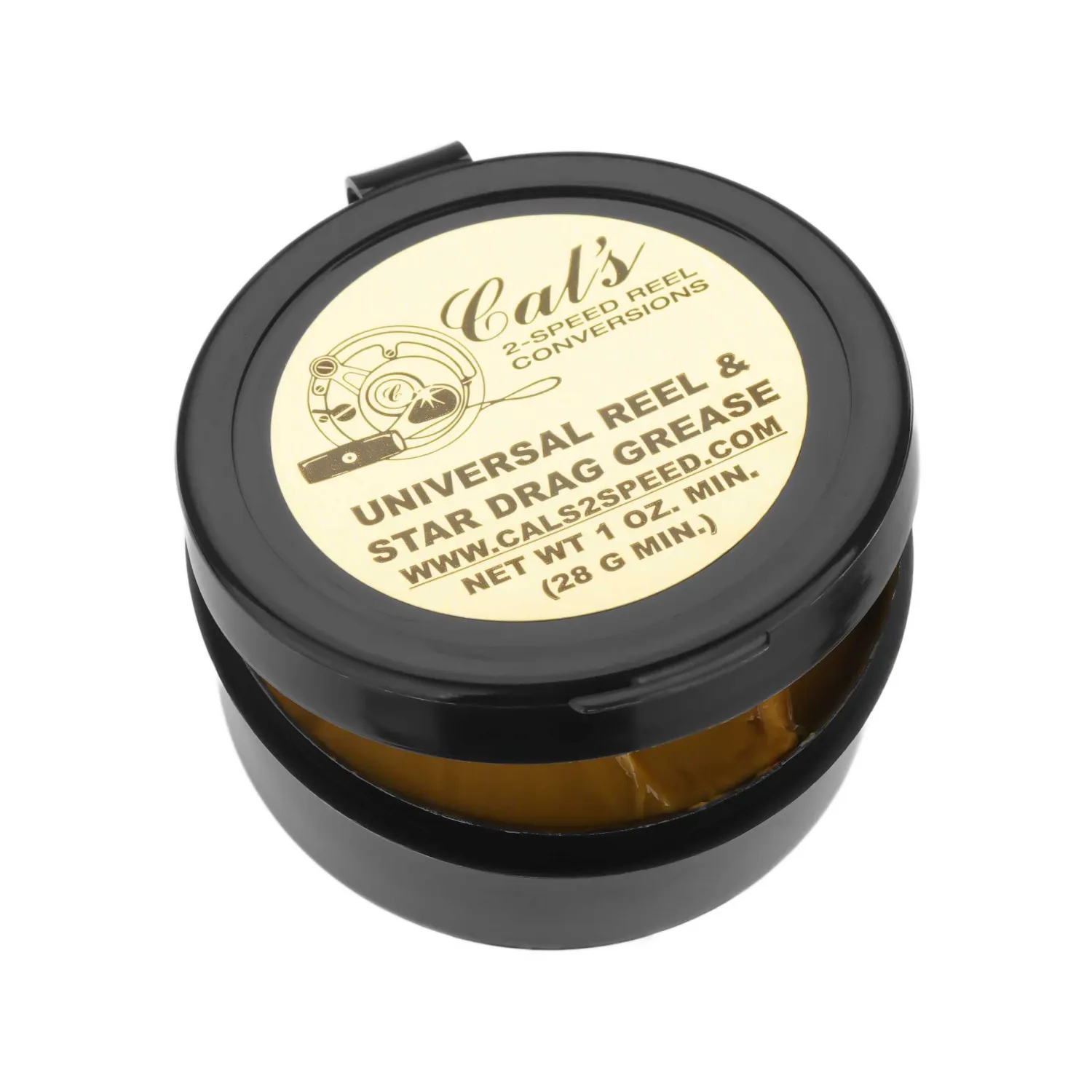 Cal's Reel Conversions Maintenance-Cal's Universal Reel & Star Drag Grease (1oz)