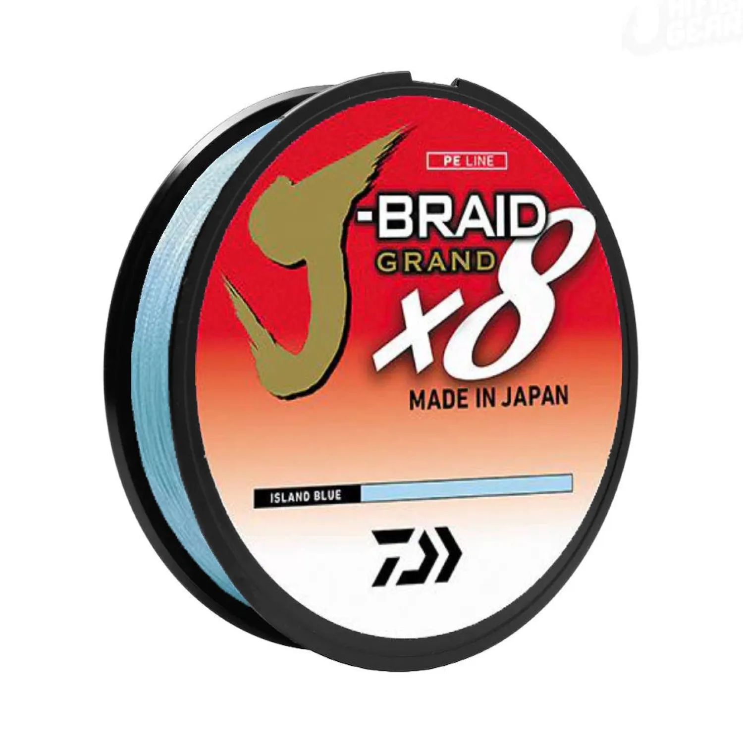 Daiwa Braided Line- J-Braid Grand X8 Braided Line Grey Light