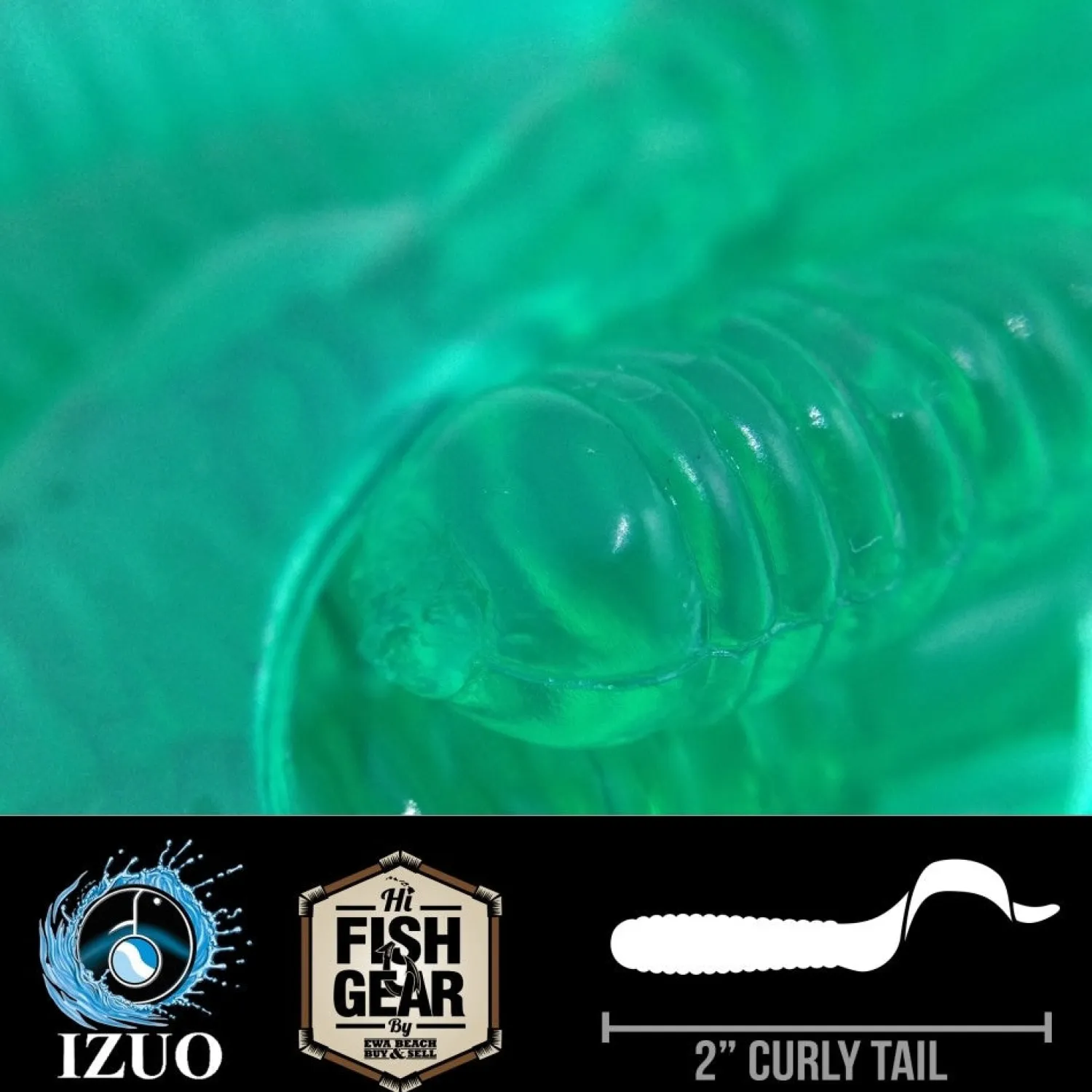 Hawaiian Angler By Izuo Hawaiian Angler Lures | Soft Baits-Hawaiian Angler 2'' Curly Tail Grubs