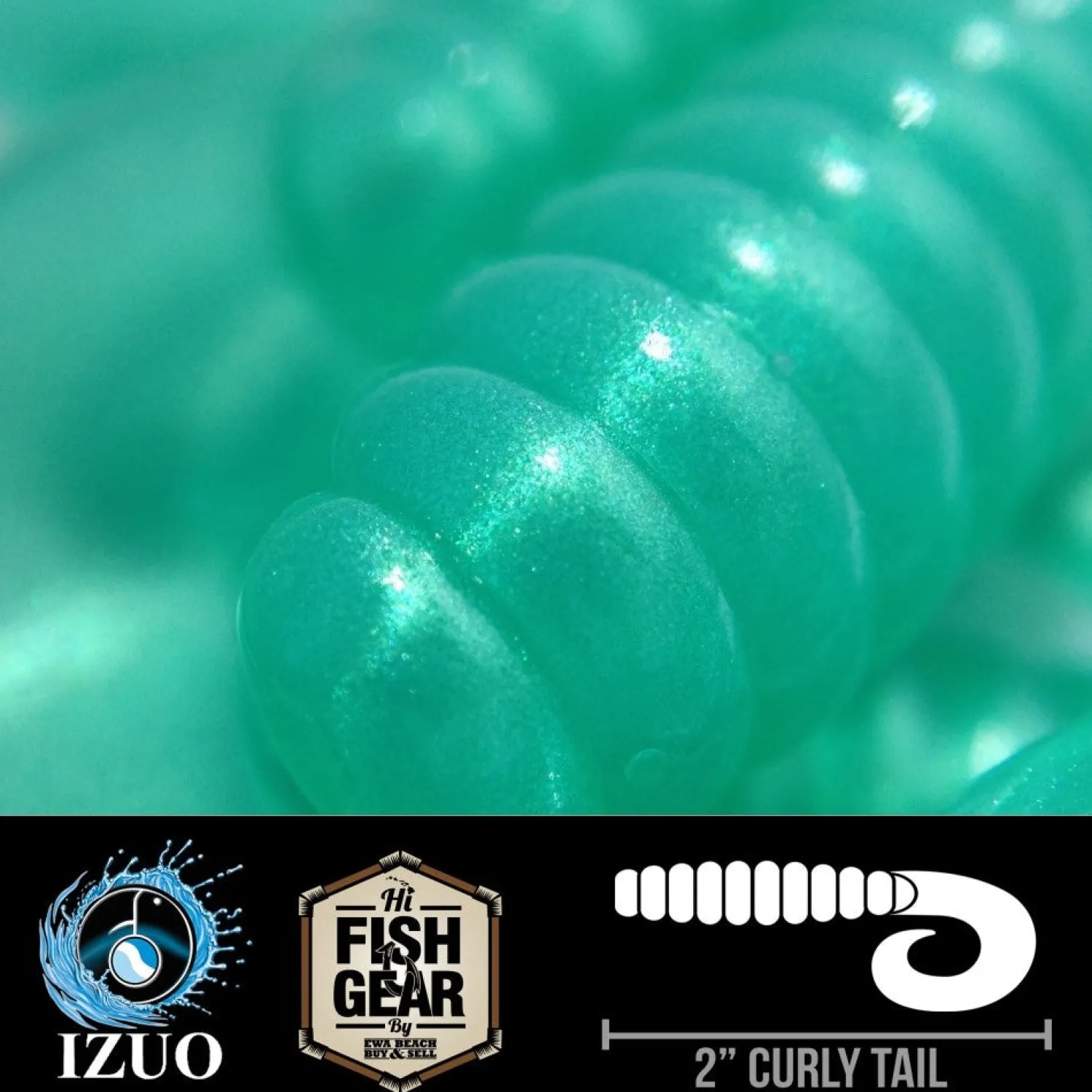 Hawaiian Angler By Izuo Hawaiian Angler Lures | Soft Baits-Hawaiian Angler 2'' Curly Tail Grubs