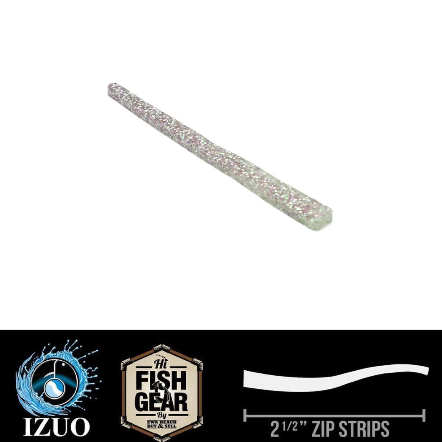 Hawaiian Angler By Izuo Soft Baits | Hawaiian Angler Lures-Hawaiian Angler 2.5'' Zip Strips