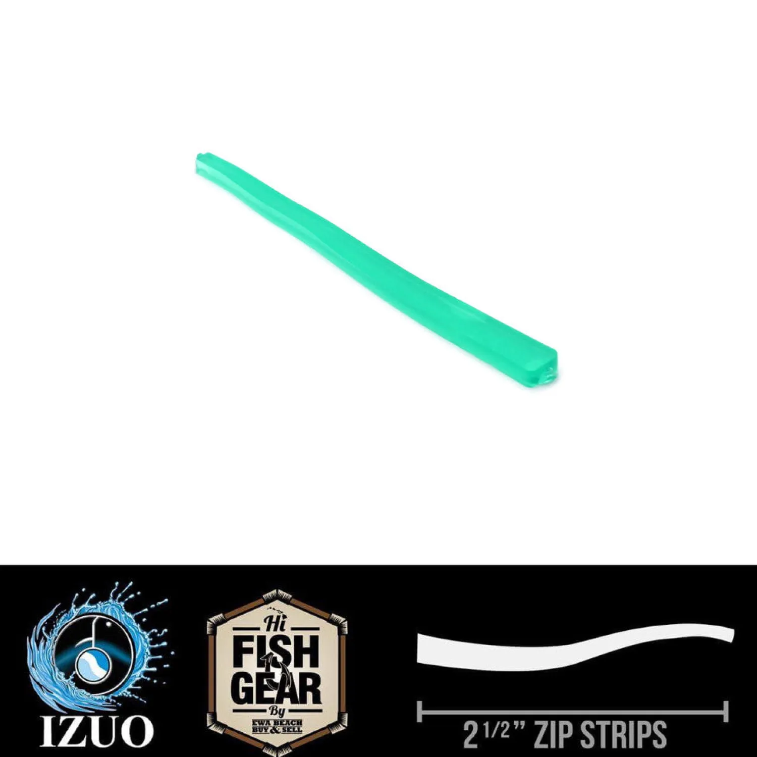 Hawaiian Angler By Izuo Soft Baits | Hawaiian Angler Lures-Hawaiian Angler 2.5'' Zip Strips