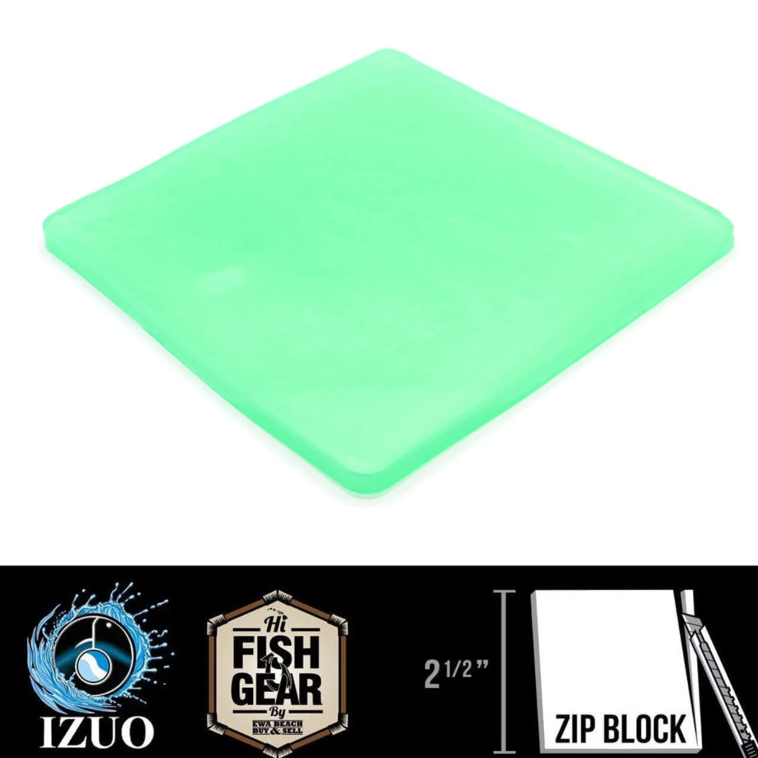 Hawaiian Angler By Izuo Soft Baits | Hawaiian Angler Lures-Hawaiian Angler Zip Block