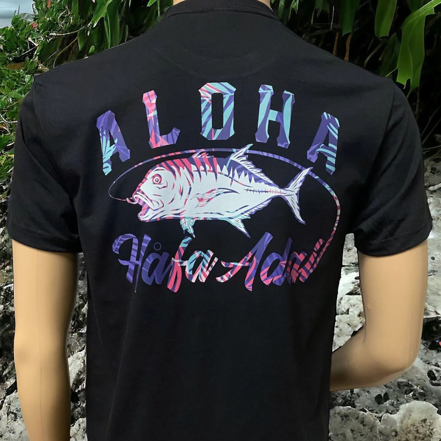 Hifishgear Shirts-HFG - Aloha / Håfa Adai Shirt (Black)