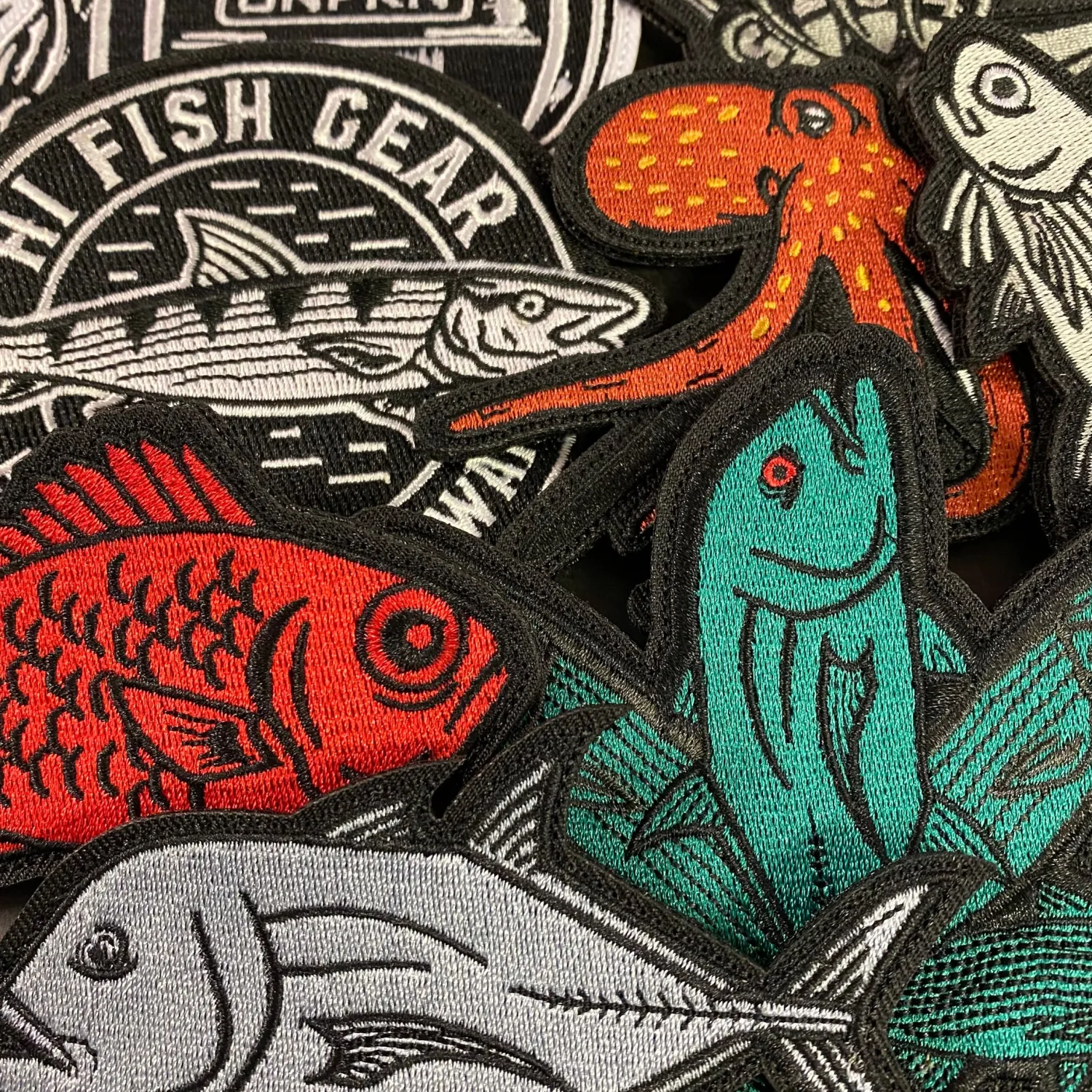 Hifishgear Hfg Stickers & Patches-HFG - Embroidered Patches