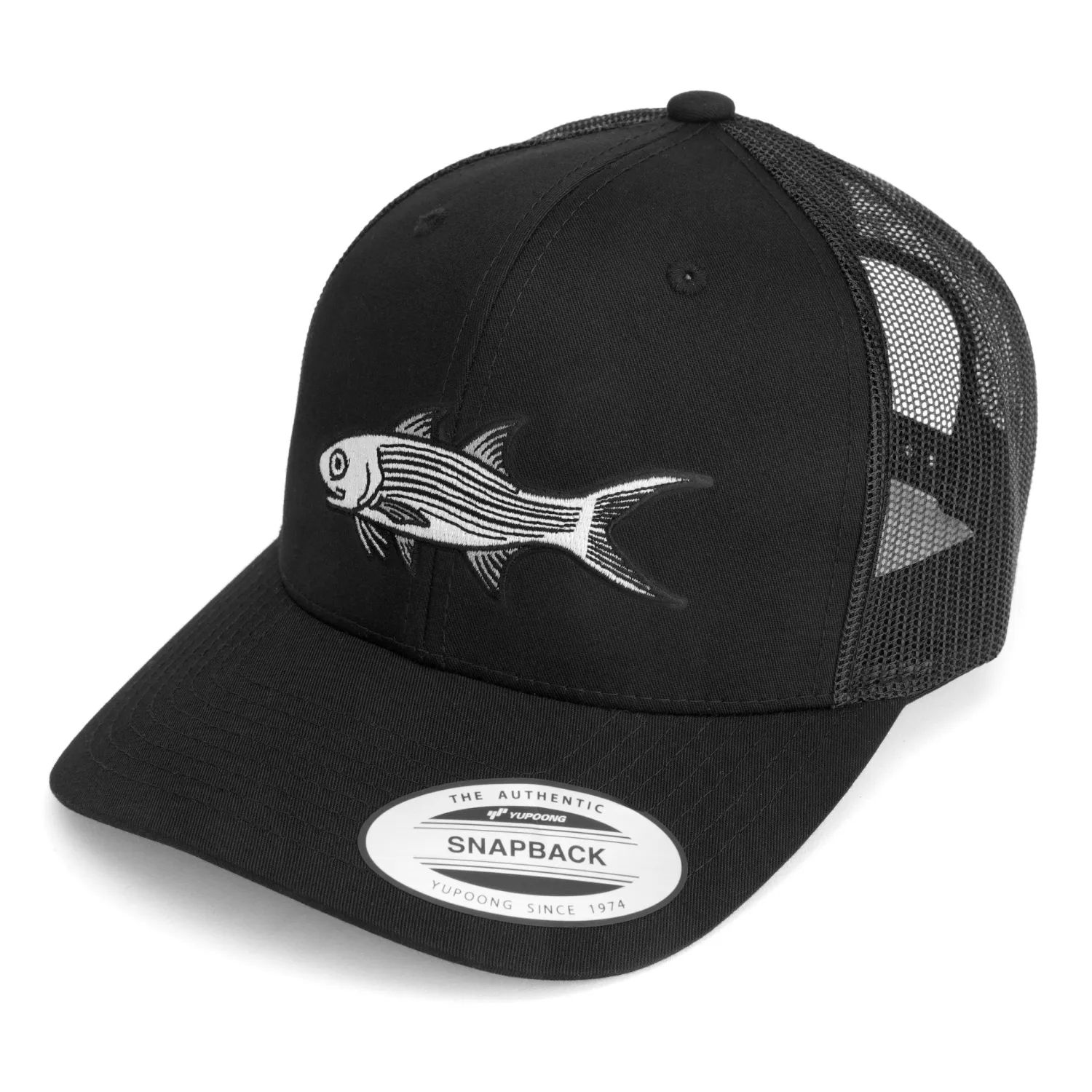 Hifishgear Hats-HFG - Moi Black Classic Snapback Trucker Hat