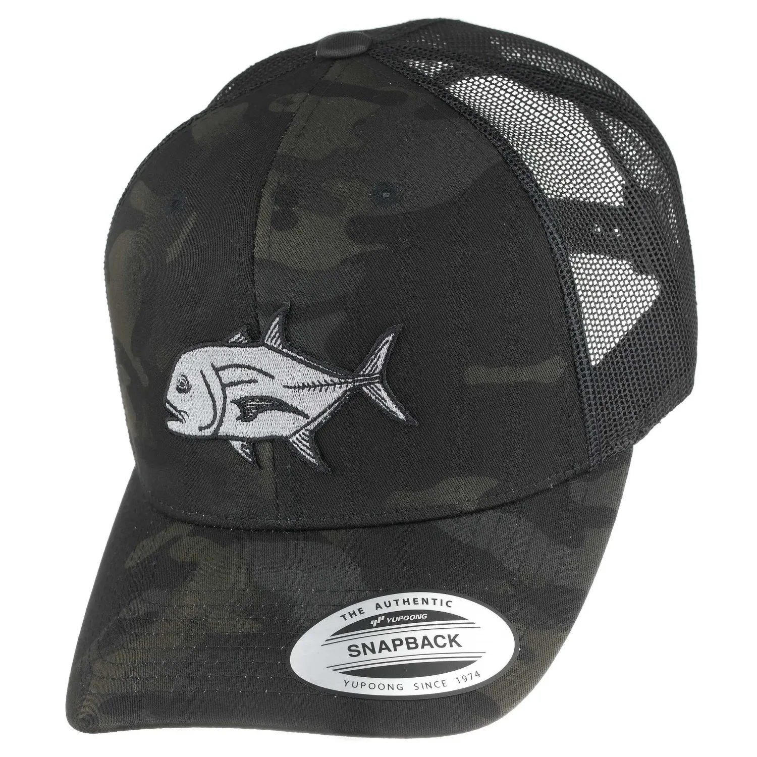 Hifishgear Hats-HFG - Ulua MultiCam® Black Classic Snapback Trucker Hat