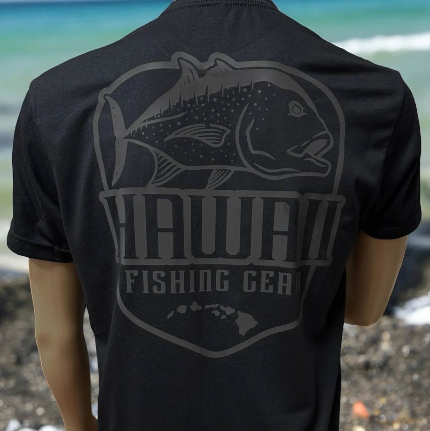 Hifishgear Shirts-HFG - Ulua Shield Reflective Shirt (Black)