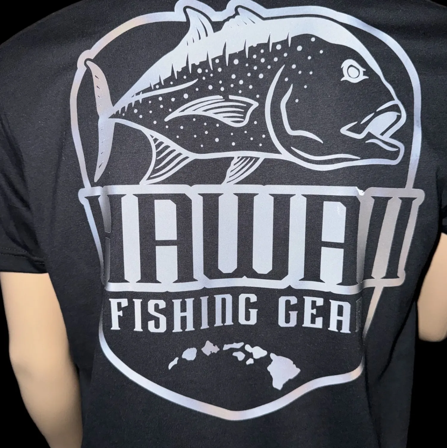 Hifishgear Shirts-HFG - Ulua Shield Reflective Shirt (Black)