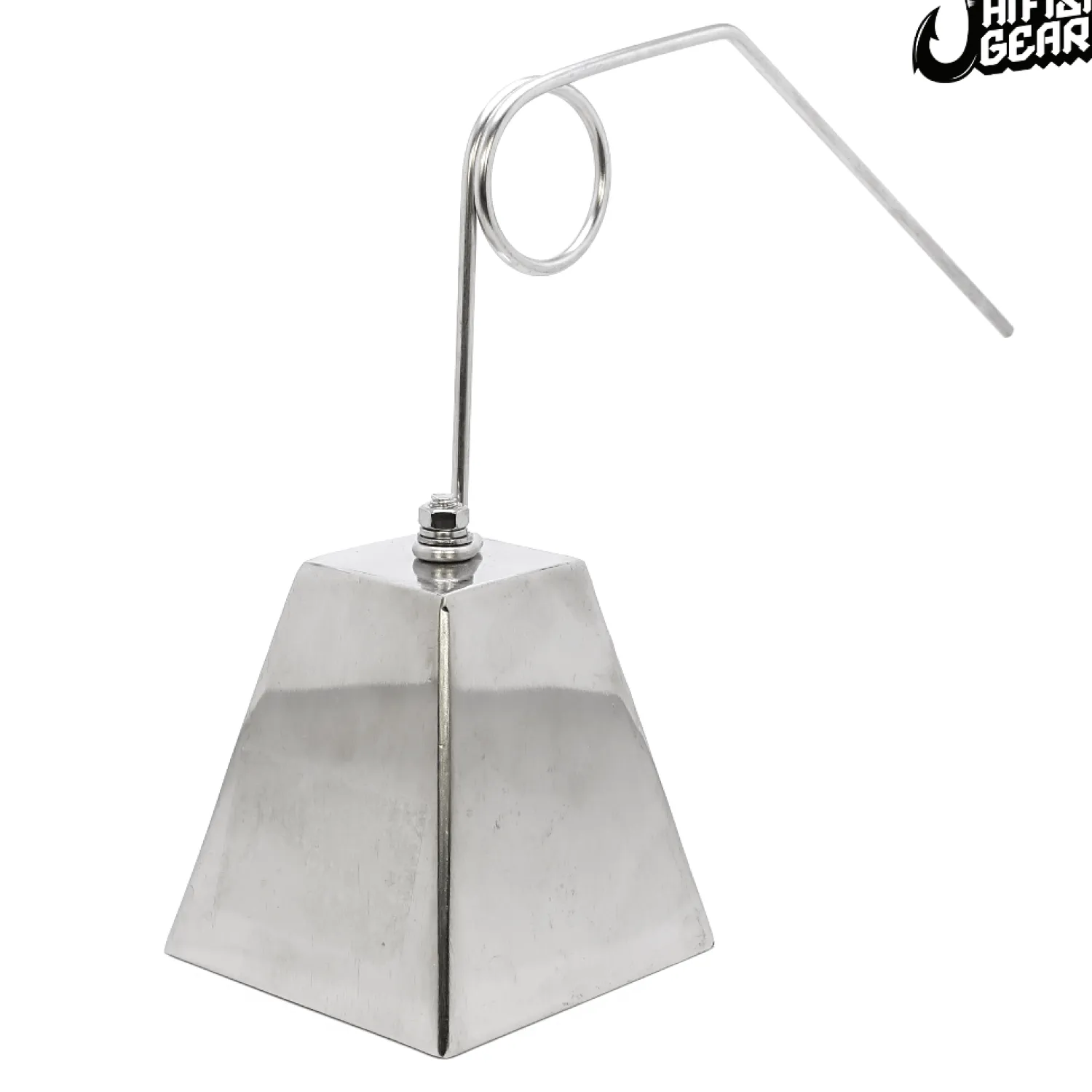 Izuo Fishing Bells & Holders- SSB1 Stainless Steel Square Bell