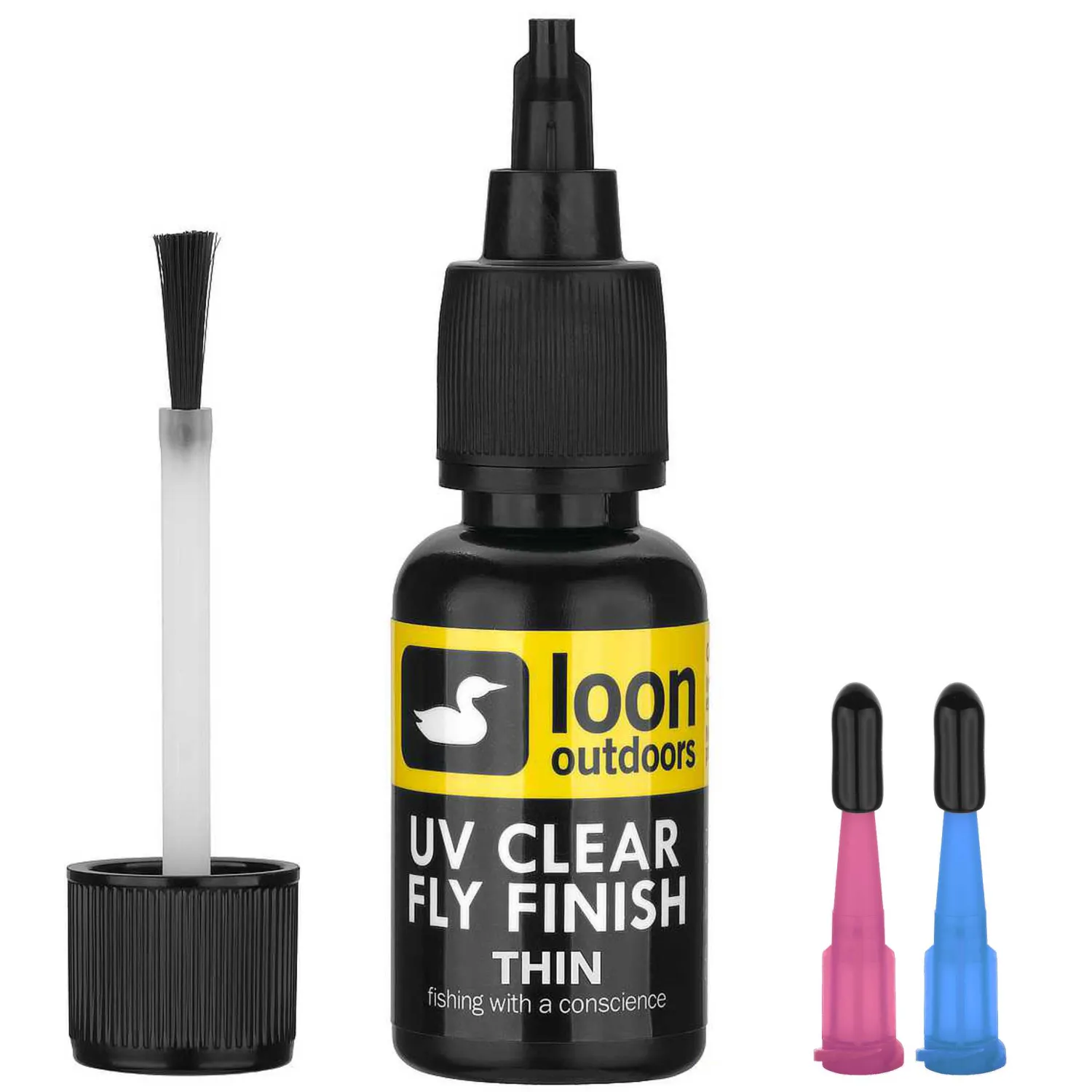 Loon Outdoors Uv Resin & Cure Lights- UV Clear Fly Finish