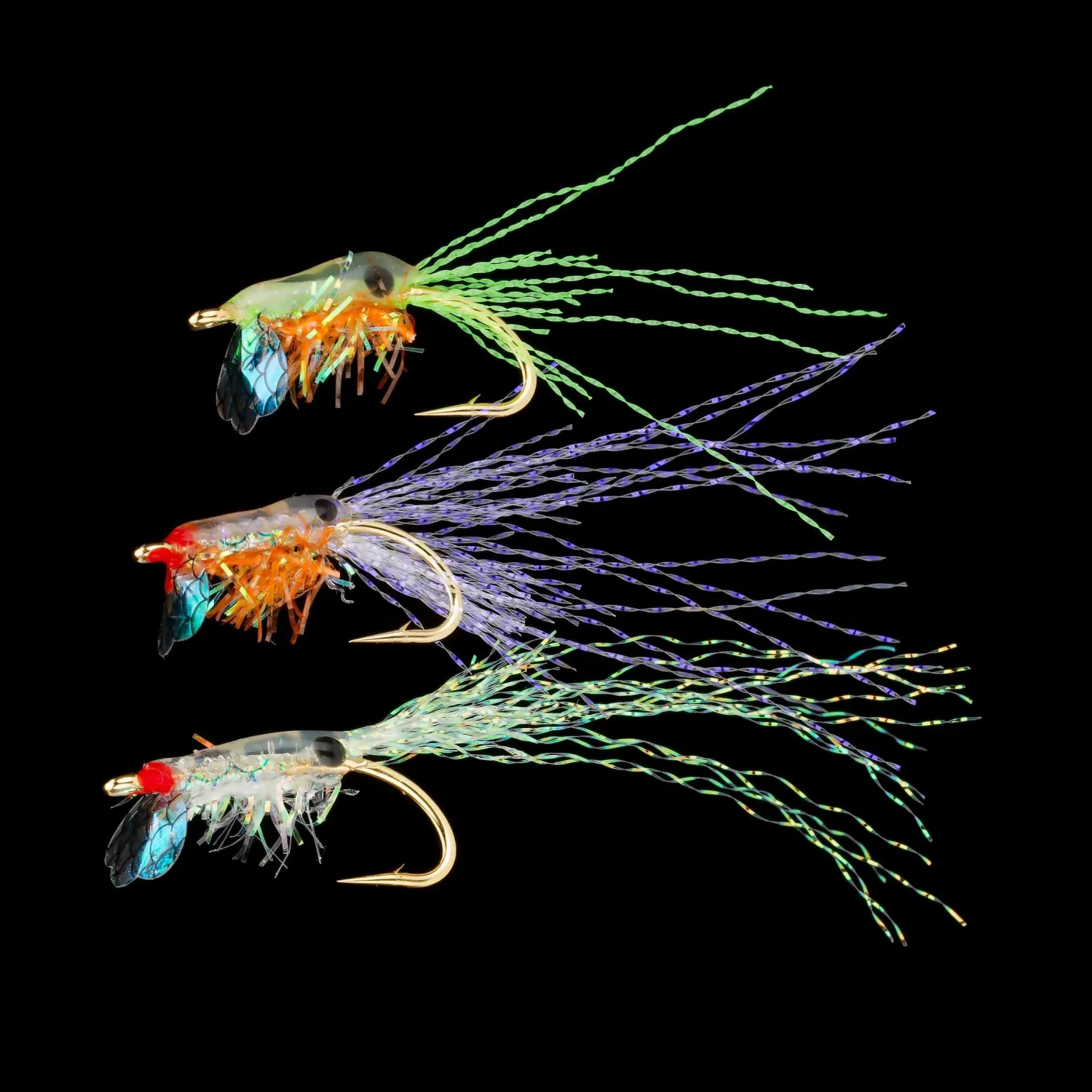 Mamiya Designs Saltwater Flies- Hawaii - Opae Fly (3 Pack)