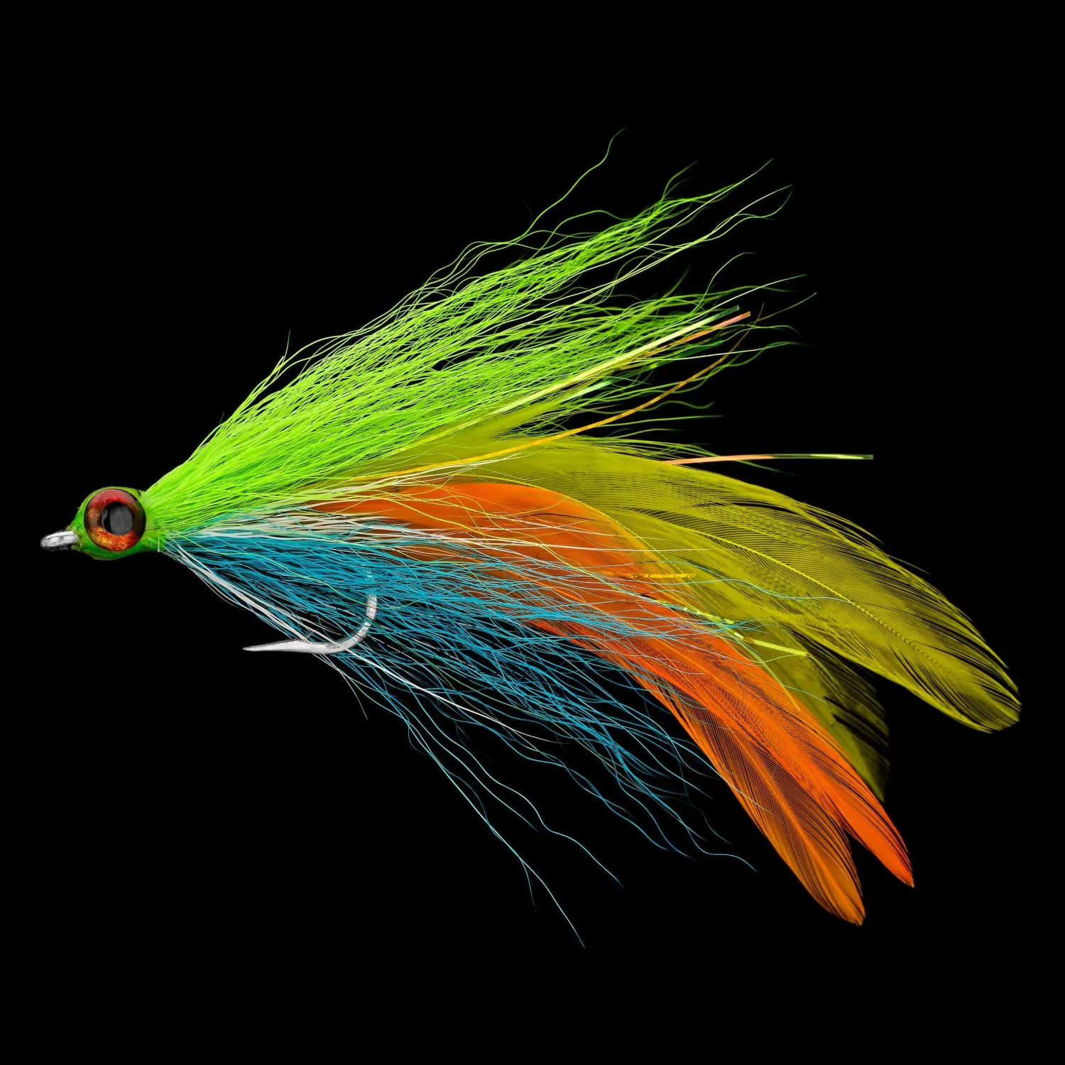 Na Hulu Arts Saltwater Flies- - Papio Saltwater Deceiver Flies