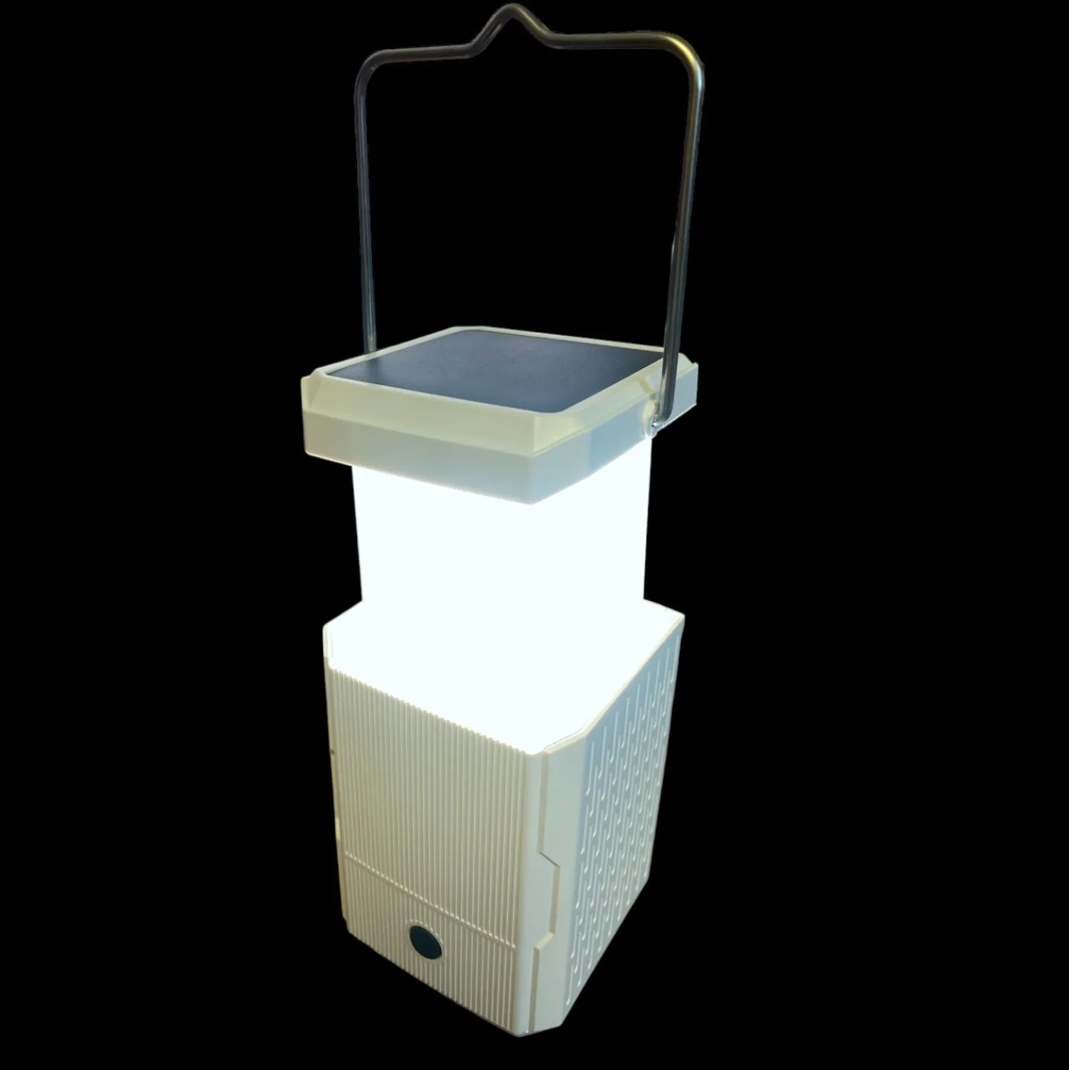 HFGA Lanterns-Rechargeable Camping Lantern & Power Bank With Solar Panel & Hand Crank