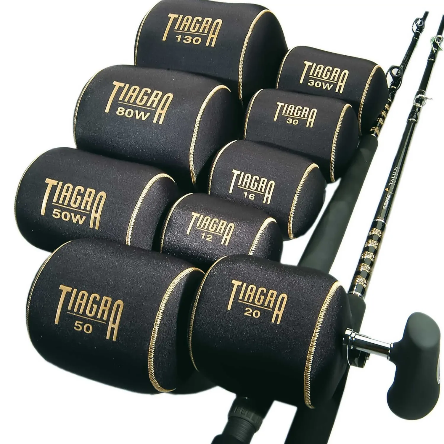 Shimano Tackle & Gear Storage- Tiagra Reel Covers Black