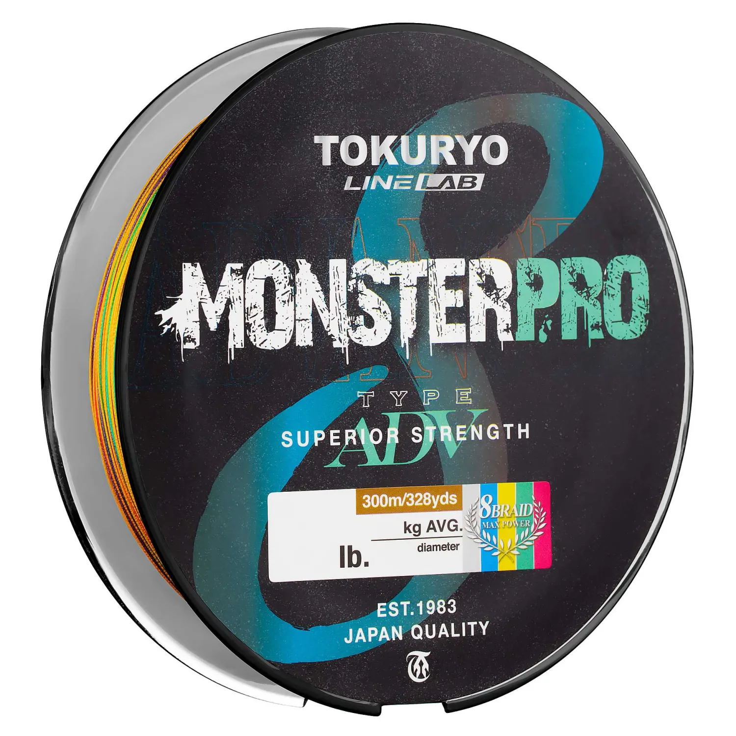 Tokuryo Braided Line- Monster 8 Pro Braided Line