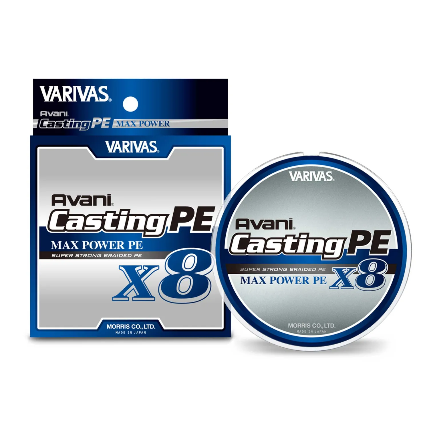 Varivas Braided Line- Avani Casting PE Max Power X8