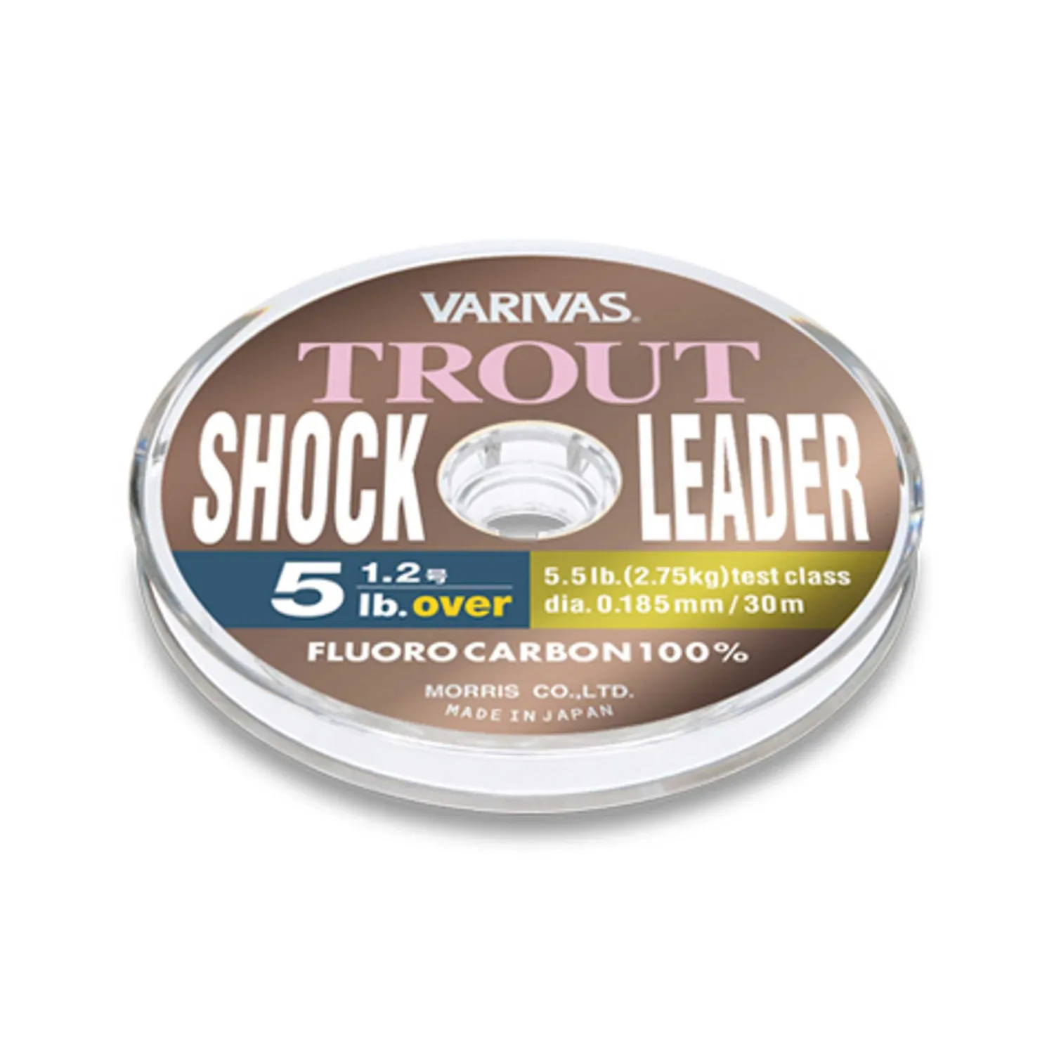 Varivas Fluorocarbon Leader- Trout Shock Leader Fluorocarbon