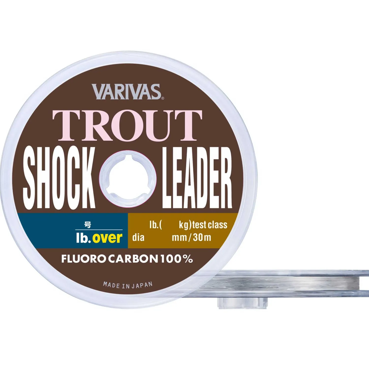 Varivas Fluorocarbon Leader- Trout Shock Leader Fluorocarbon