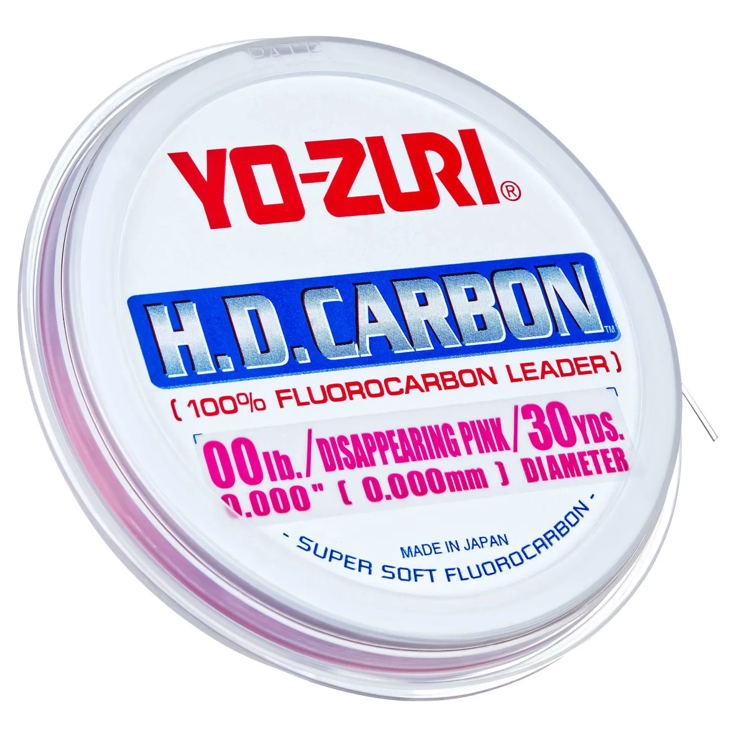 Yo-Zuri Fluorocarbon Leader | Yo-Zuri- HD Carbon 100% Fluorocarbon Leader Pink